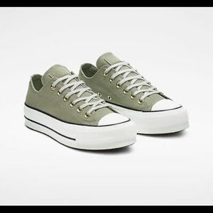 Platform green converse